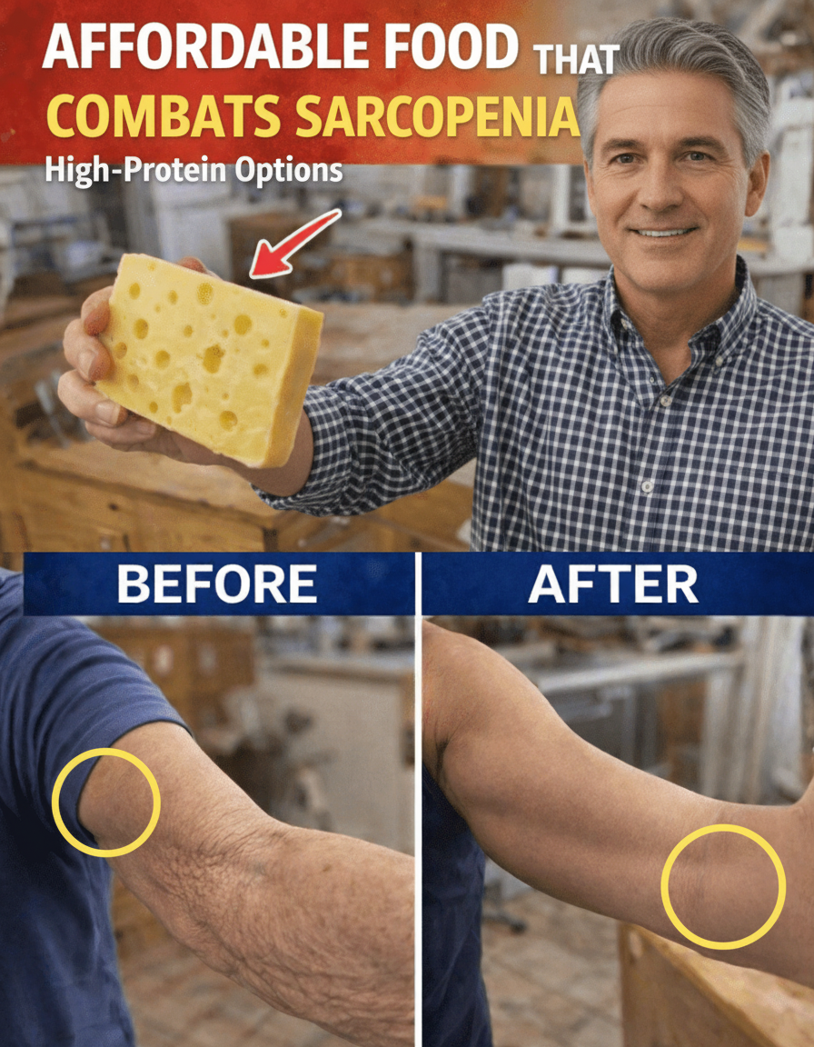 Forget Fancy Pills: This Dirt-Cheap Cheese Is Your Secret Weapon for Muscle Power as You Age!