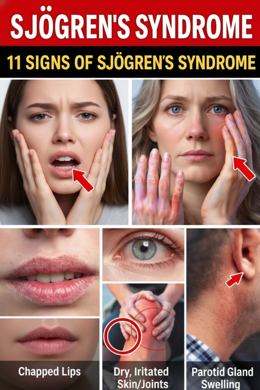 WARNING: 11 Sjögren's Symptoms You're Flat-Out Missing (And Why You Need To Act NOW!)