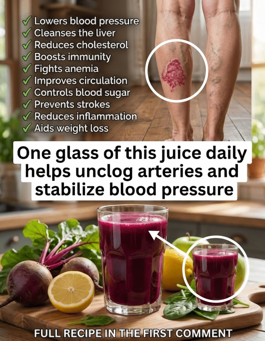 Unclog Your Arteries & Slash High Blood Pressure: The Beet & Lemon Juice Secret You NEED to Know!