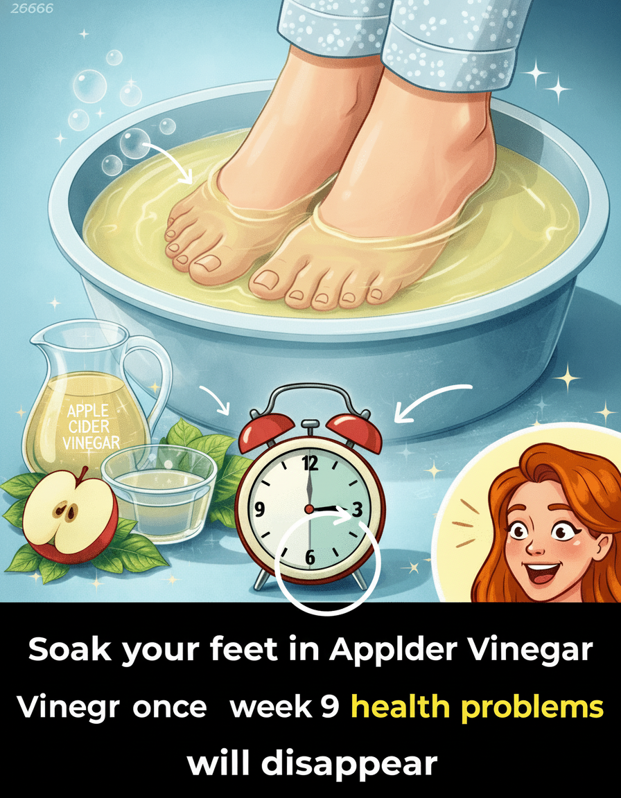 Kick Foot Drama to the Curb! This Weekly Vinegar Soak Tackles 9 Nasty Health Issues