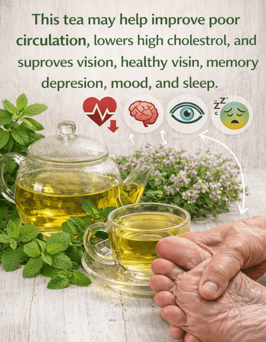 Sick of Swollen, Heavy Legs? This Natural Tea for Circulation Is Your Game Changer After 40!