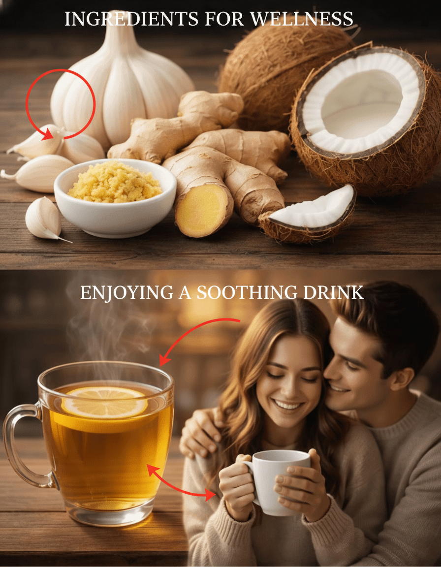 Tired of Dragging Ass? This Coconut Water, Garlic & Ginger Brew Might Just Be Your Secret Weapon (But Don't Go Crazy!)