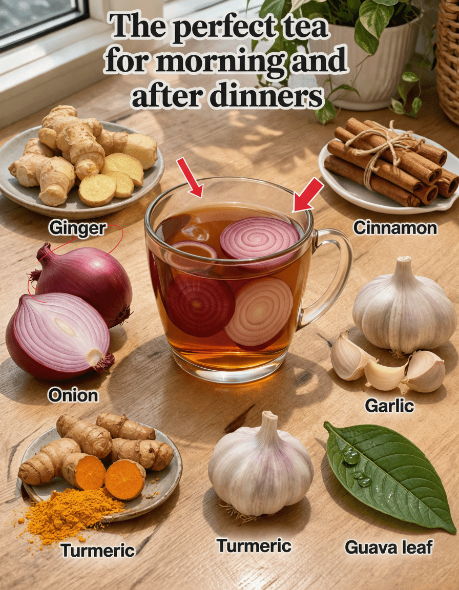 STOP Feeling Sluggish! This Ginger, Turmeric, & Guava Leaf Tea Recipe Is Your Secret Weapon for Mornings & Nights!