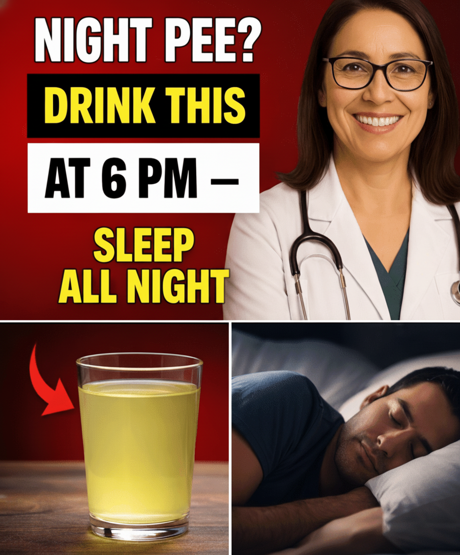 Urologist's SHOCKING Secret: Chug THIS at 6 PM to Banish Nighttime Pee Breaks FOR GOOD!