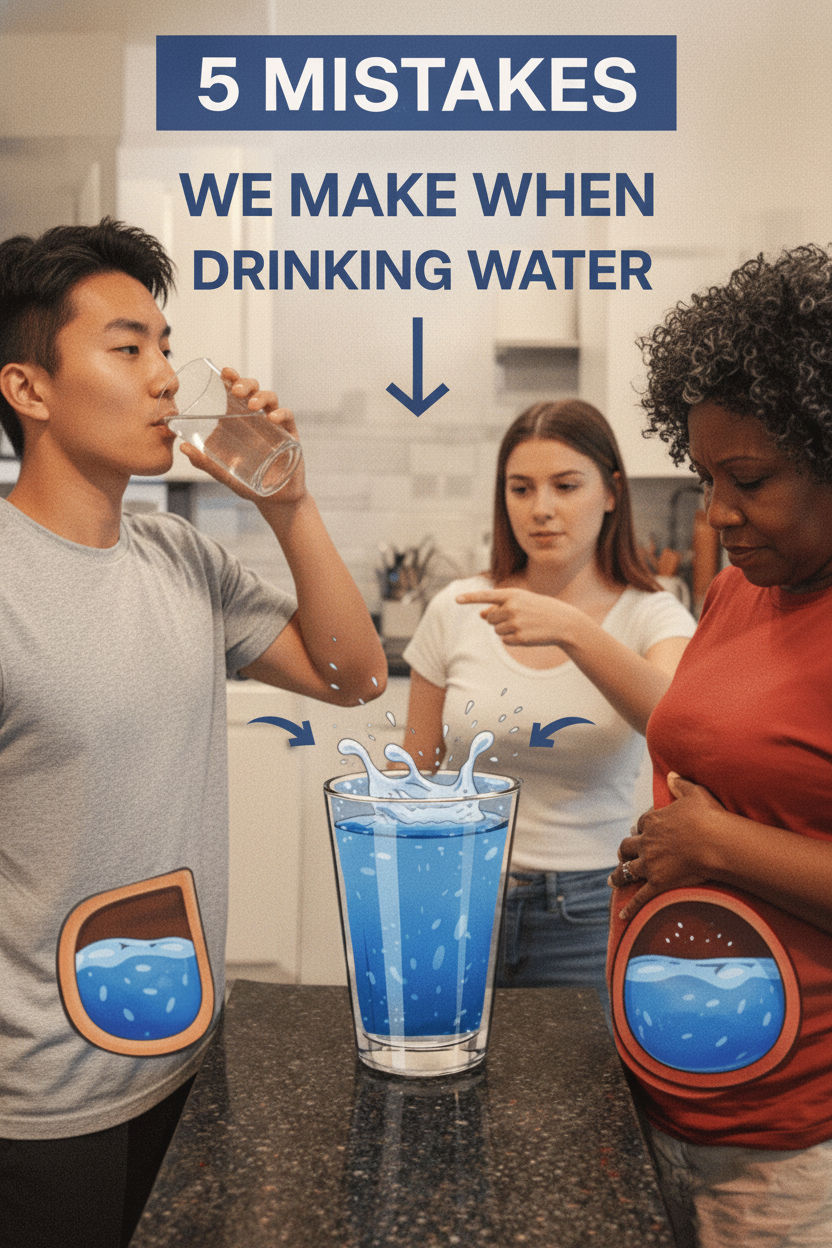 Listen Up! 5 Dumb Water Drinking Habits That Are Secretly Wrecking Your Energy & Gut!