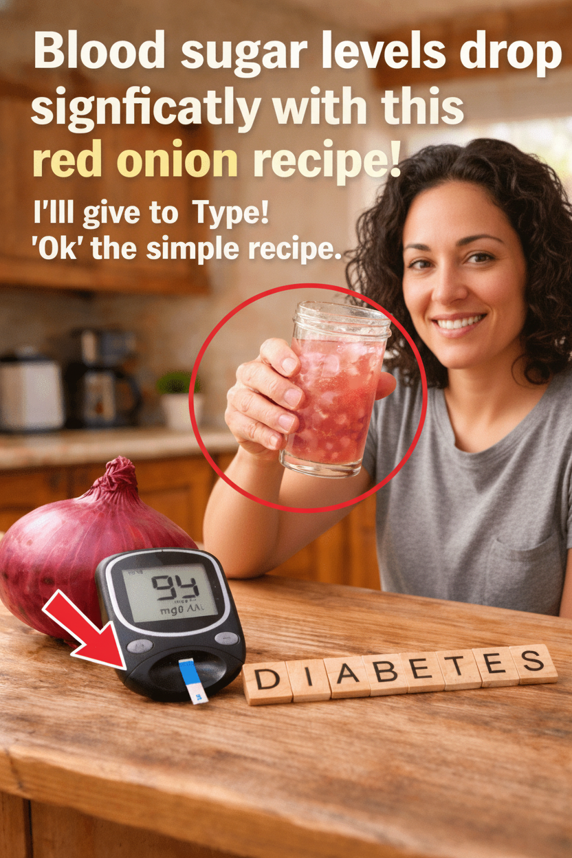 Red Onion Revolution: Ditch the Sugar Spikes, Drink Your Way to Stable Blood Sugar!