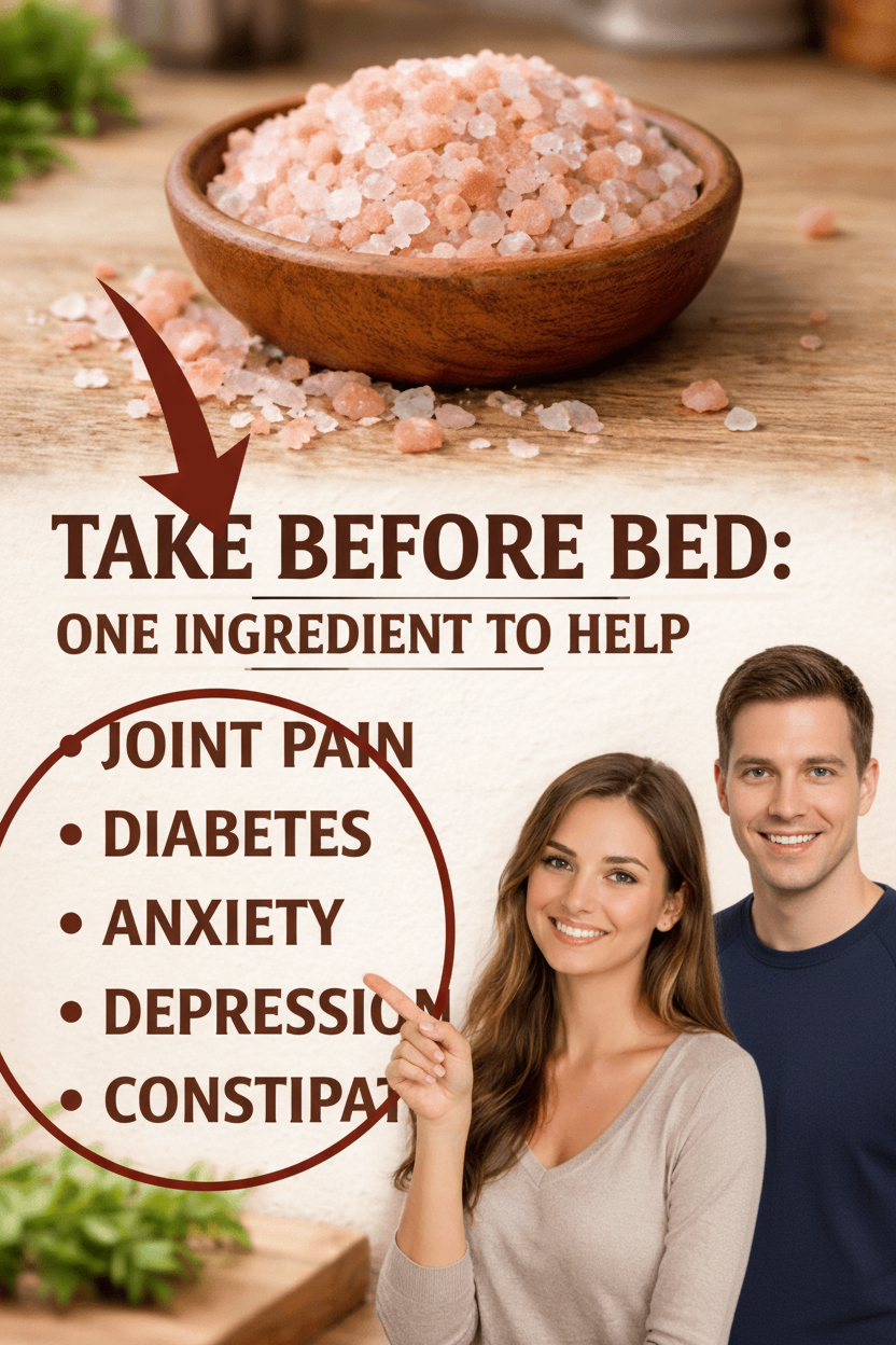 Crush Your Nighttime Stress: Why a Pinch of Pink Himalayan Salt Before Bed Might Be Your Secret Weapon!