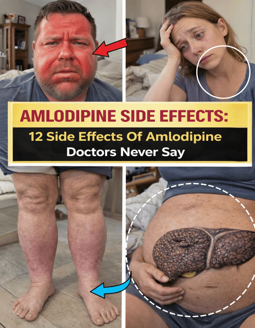 Amlodipine Got You Feeling Off? Here Are 12 Side Effects You Absolutely NEED To Know!