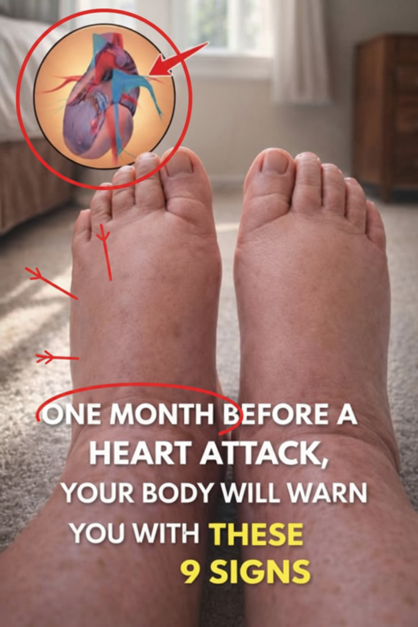 Your Heart's Last Call: 9 Subtle Signs You're Ignoring a Month Before a Heart Attack!