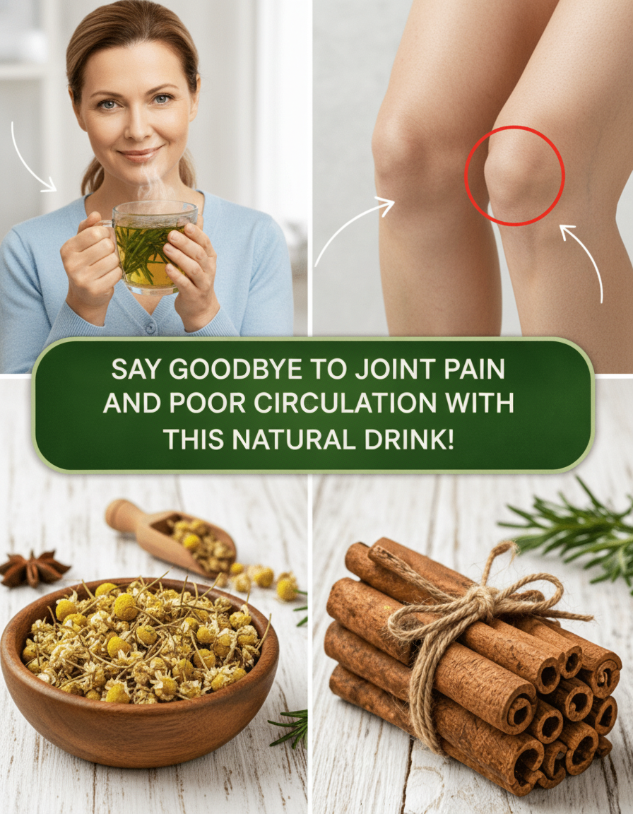 Ditch the Pain! This Chamomile, Rosemary & Cinnamon Brew Kicks Arthritis & Poor Circulation to the Curb!