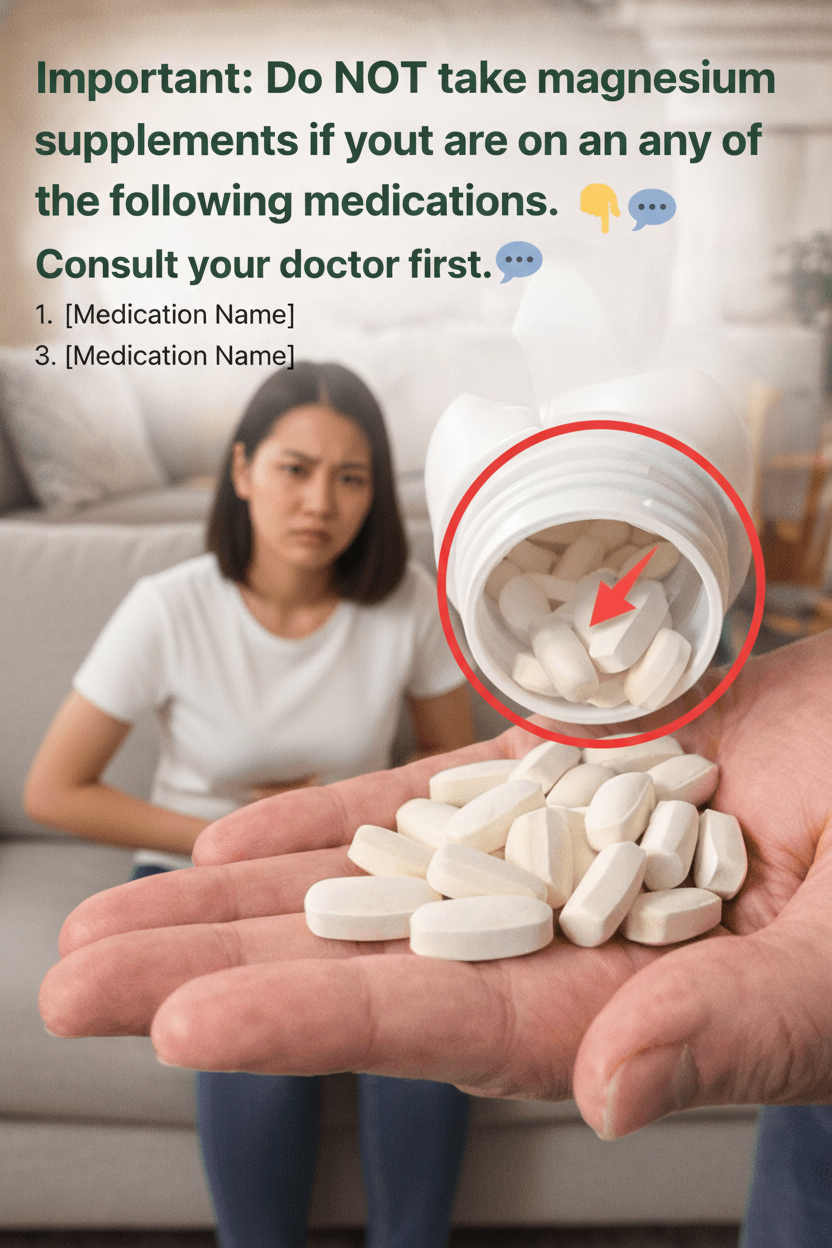 Magnesium & Your Meds: The Unspoken Rules That Could Make or Break Your Health!