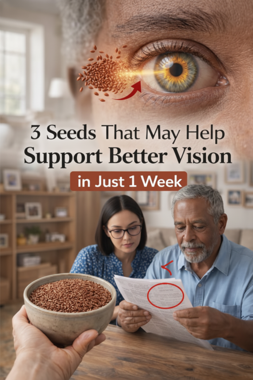 Aging Eyes Got You Down? These 3 Everyday Seeds Are Your Secret Weapon for Sharp Vision!