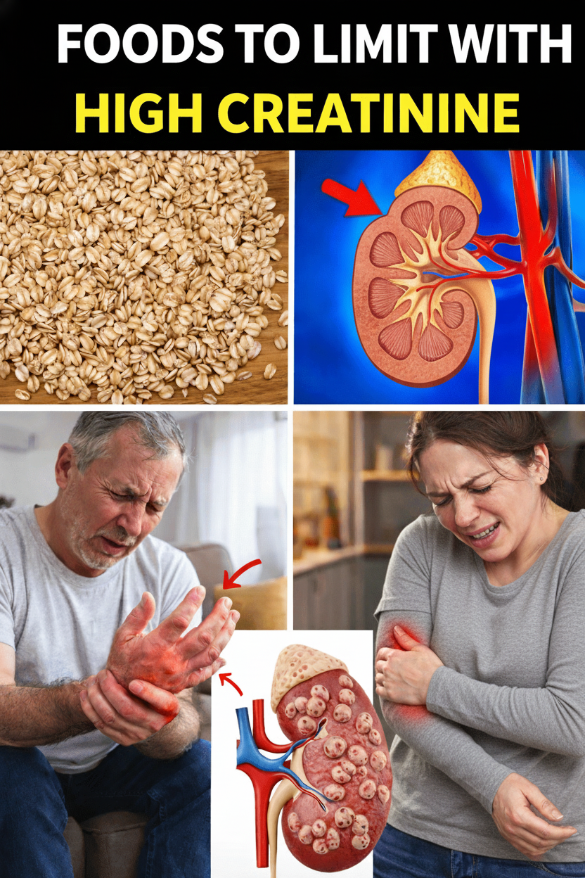 Your Kidneys Are Screaming: 13 Foods to Ditch (or Seriously Limit) When Creatinine Levels Spike!