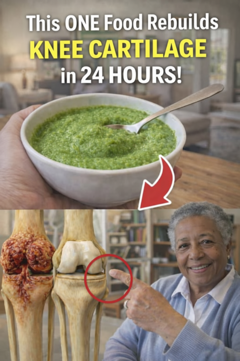Your Knees Are Screaming: Is THIS Green Food The Secret Weapon Against Cartilage Breakdown? Don't Sleep On This Daily Habit!