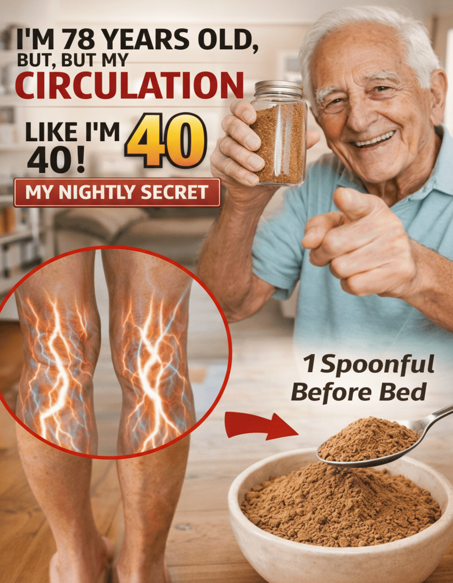 Old Folks, Listen Up! This Bedtime Trick Will Get Your Blood Pumping & Legs Happy in 24 Hours!