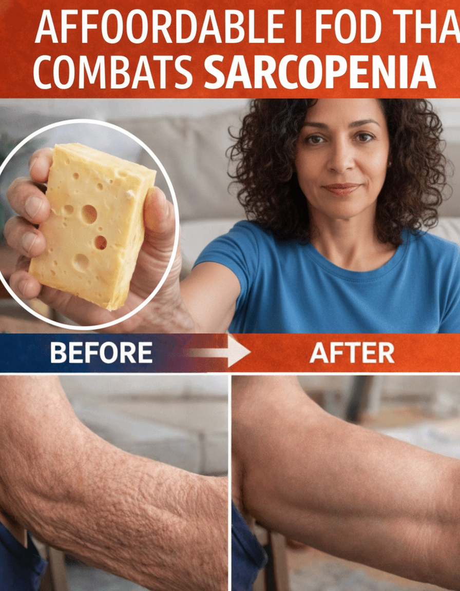 The Game-Changer Cheese: How One Humble Block Fights Muscle Loss and Powers Up Your Arms & Legs!