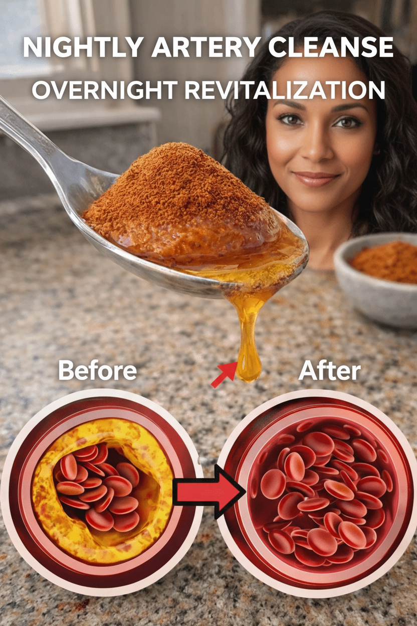 Forget Fancy Pills! This 3-Ingredient Bedtime Hack Will Make Your Arteries SOFTER While You Snooze – Seriously!
