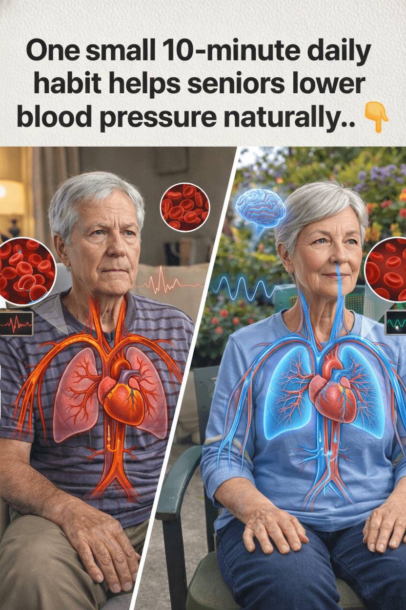 Seniors, Ditch the BP Drama: Your 10-Minute Daily Game Changer for Blood Pressure!