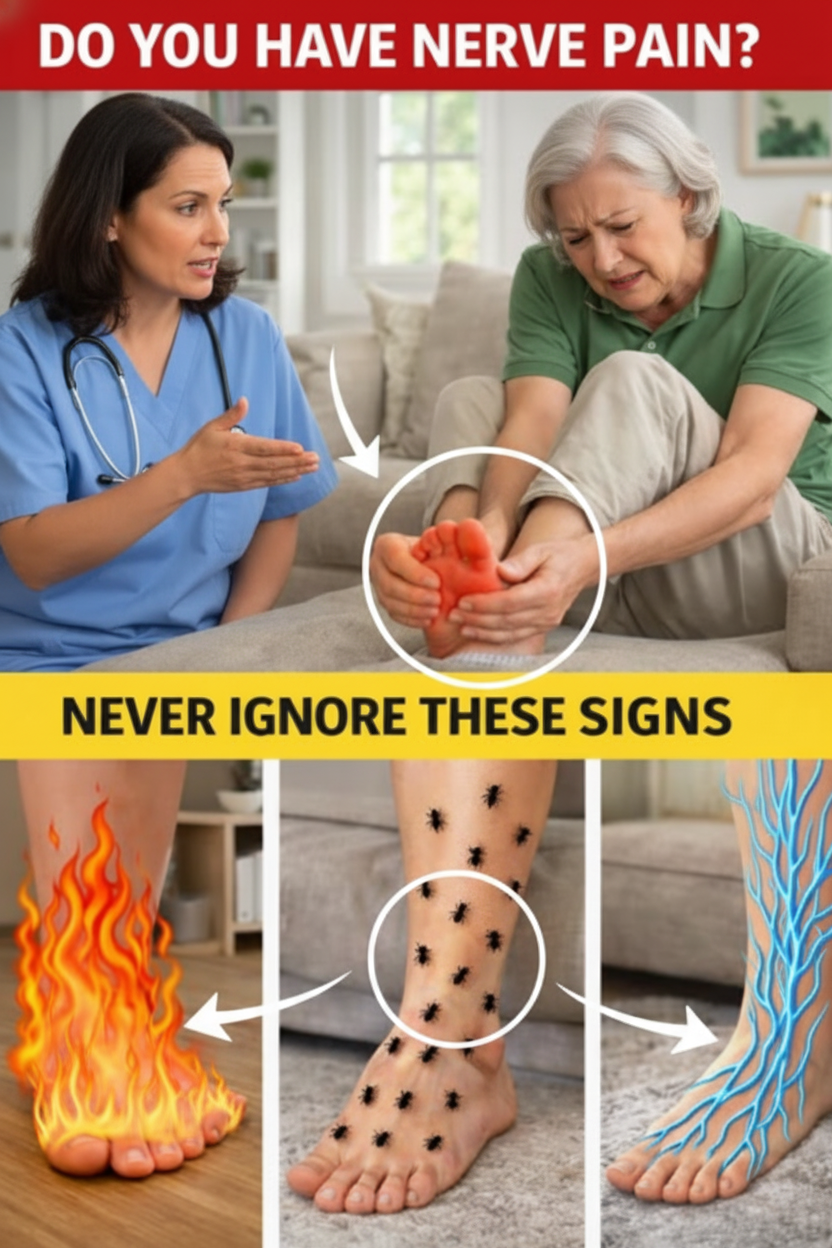 Your Feet Are Screaming for Attention! 8 Nerve Damage Signs You Absolutely Cannot Ignore