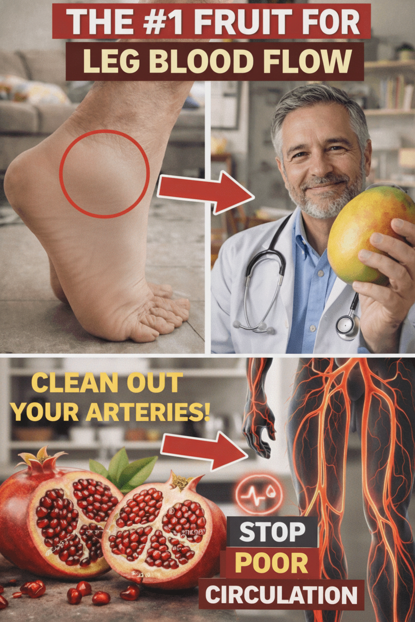 Yo, Listen Up! Pomegranate & Keeping That Blood Pumpin' in Your Legs as You Get Wiser!