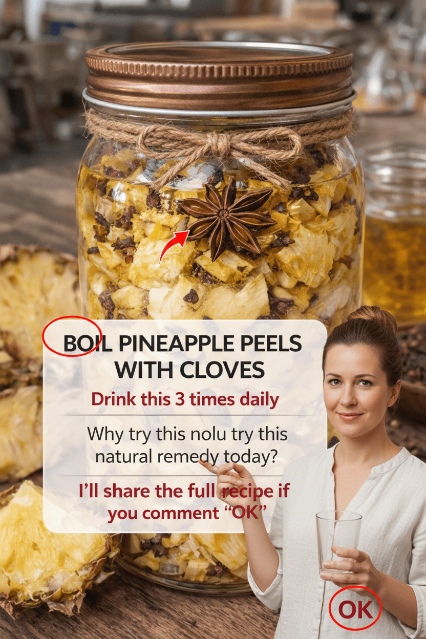 Stop Trashing Those Pineapple Peels! This Clove Brew Is Your Secret Daily Weapon!