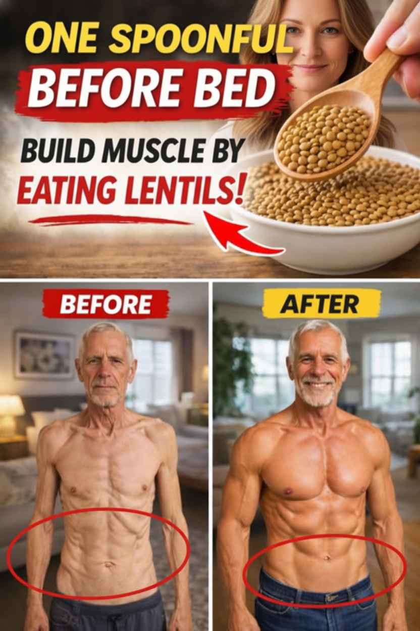 Spoonful of Power Before Bed? The Unfiltered Truth About Lentils & Muscle After 70