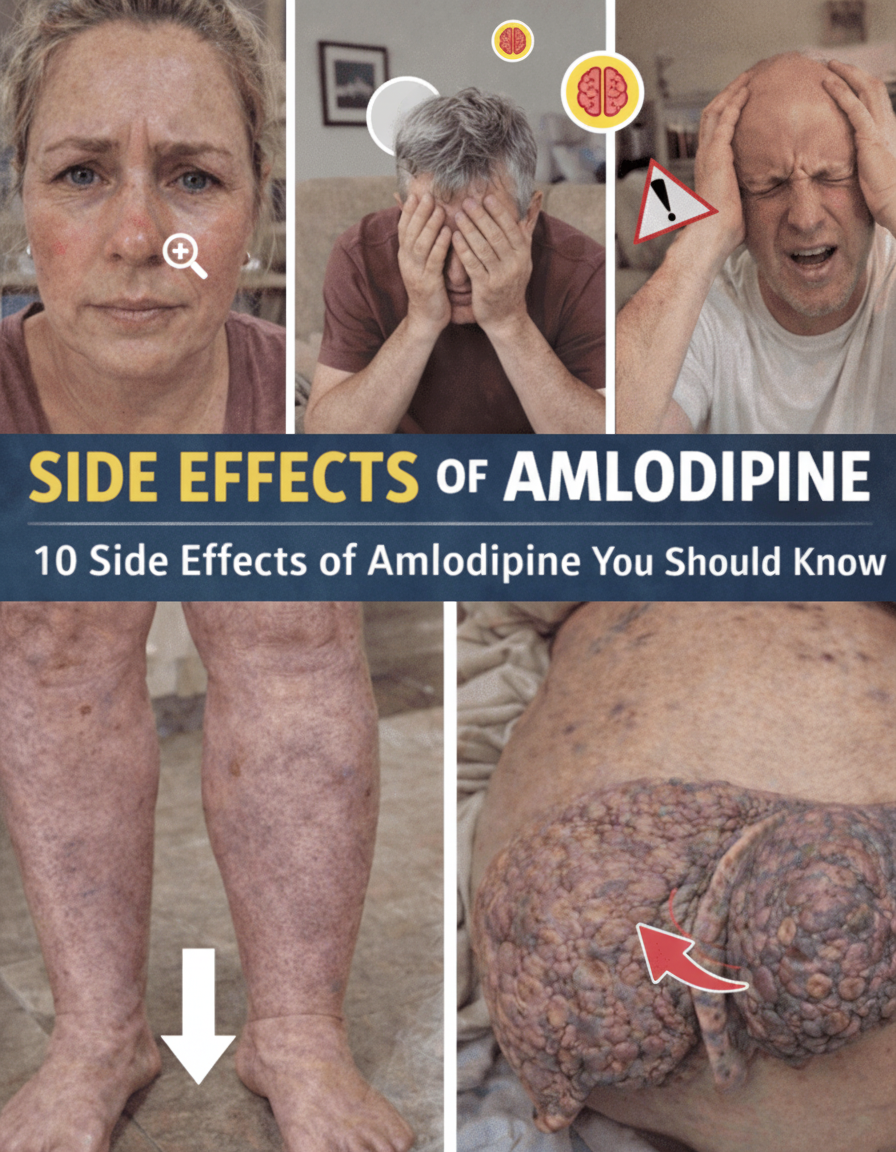 Amlodipine Got You Down? Here Are 10 Annoying Side Effects & How to Kick 'Em to the Curb!