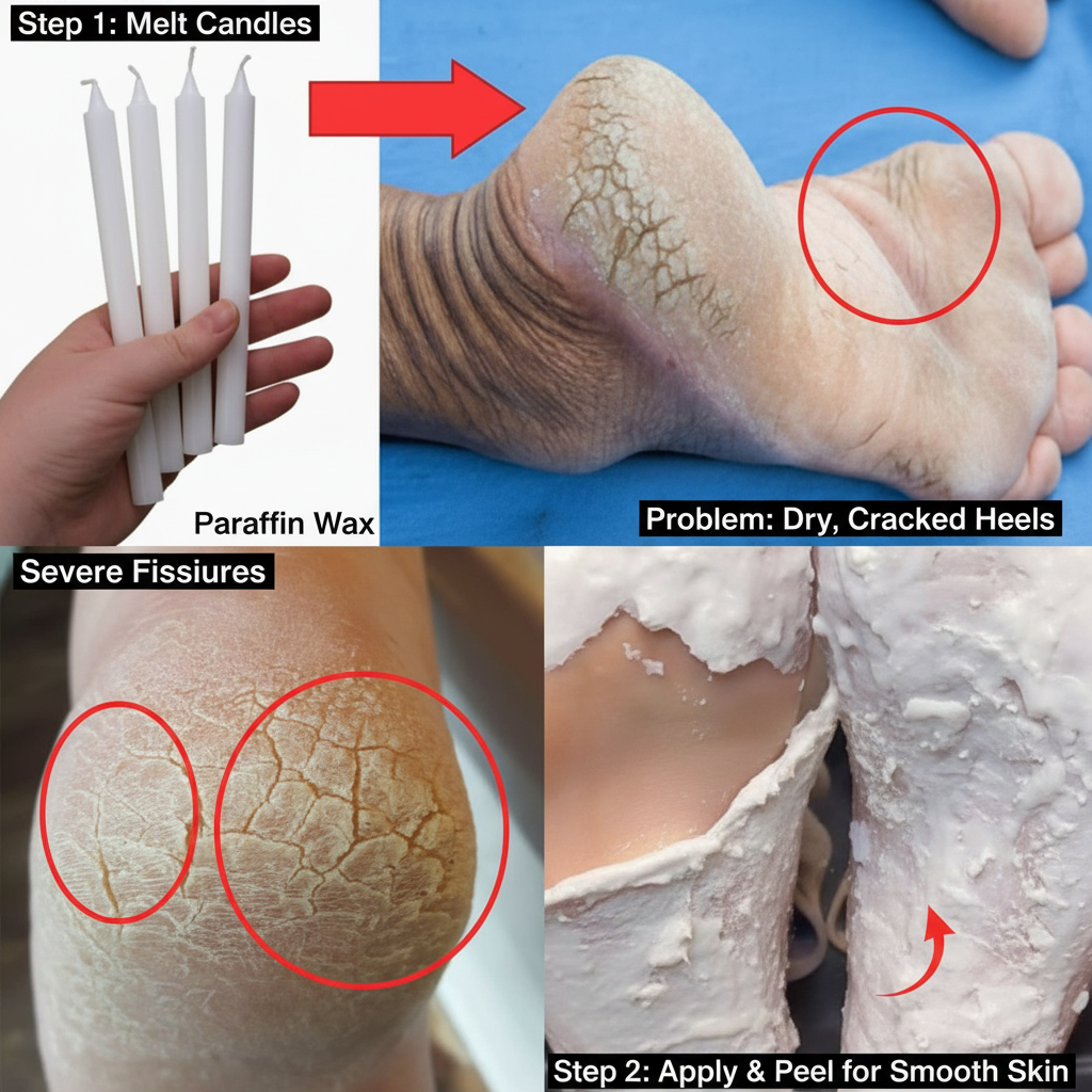 Ditch the Dryness: The Candle Wax & Coconut Oil Secret to Feet That Slay!