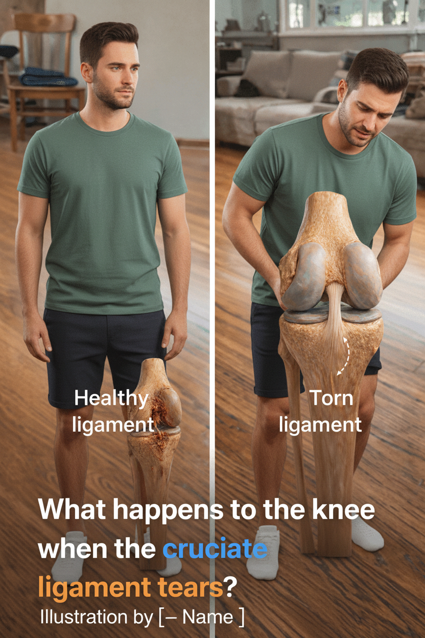 Knee Exploded? The Raw Truth About Cruciate Ligament Tears: Signs, Causes, & What Happens Next!