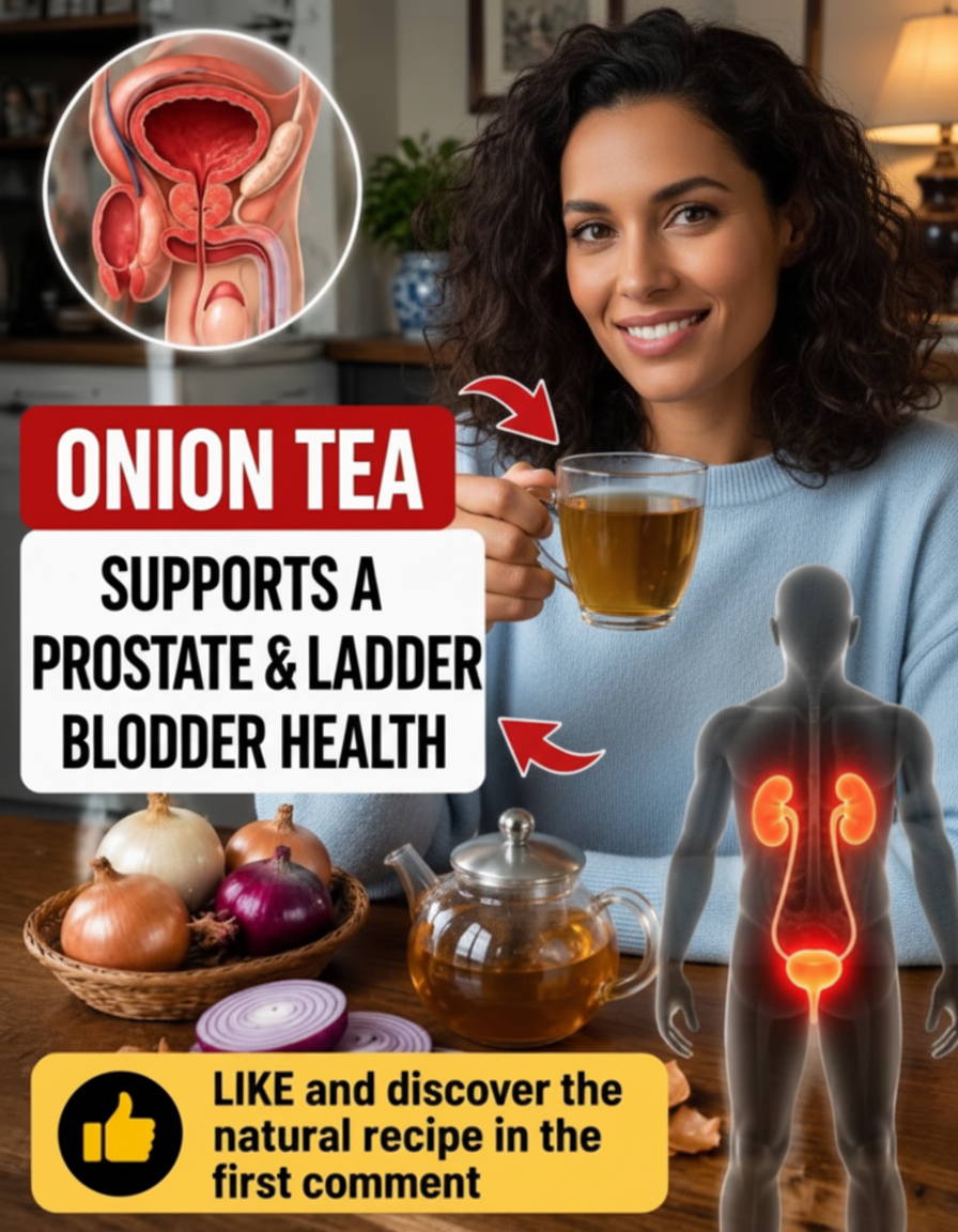 Nightly Bathroom Runs Driving You Nuts, Fellas? Grandpa's Secret Onion Peel Brew Might Just Save Your Sleep!
