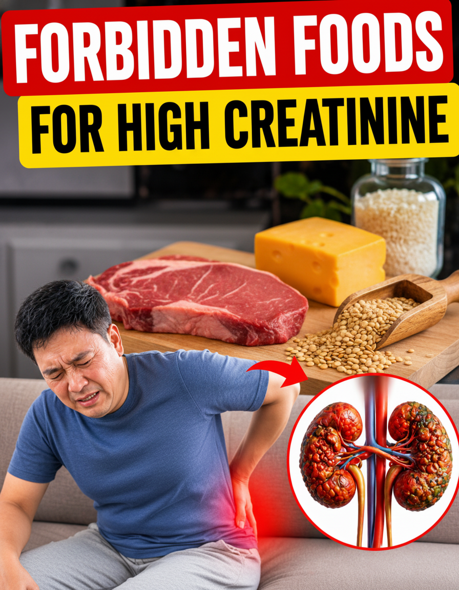 Warning Bell! Your Creatinine's Up? 13 Foods Your Kidneys Are Begging You To Limit!