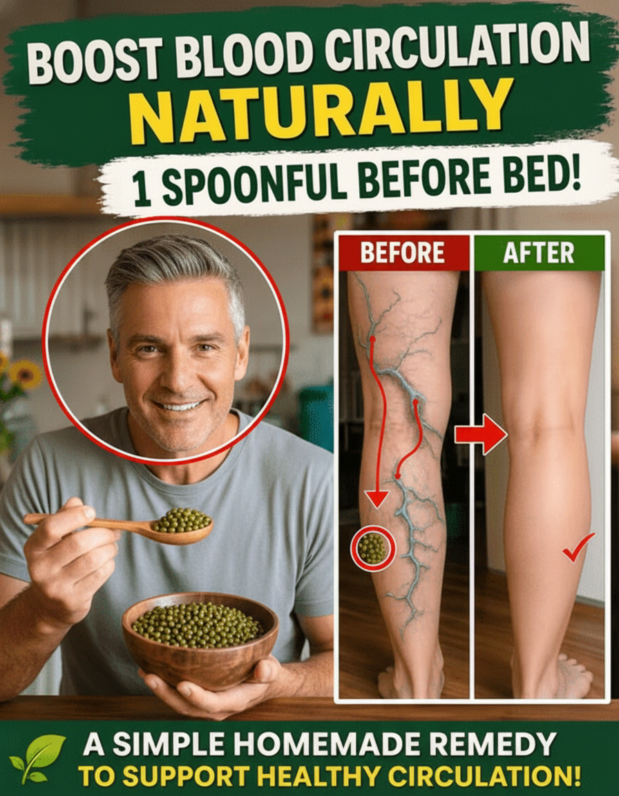 Over 50? This Bedtime Snack Will FIRE UP Your Leg & Foot Circulation Overnight, No Kidding!