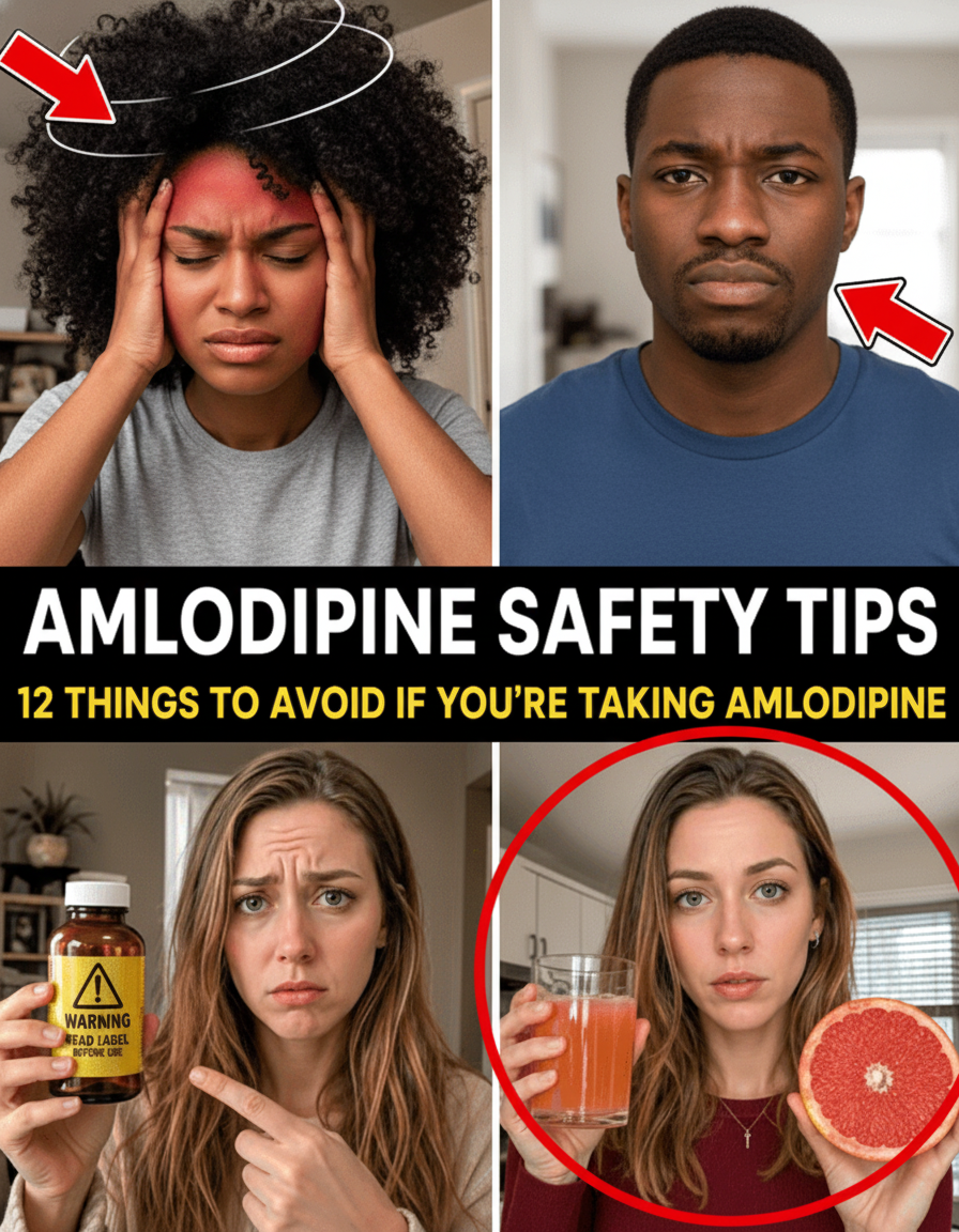 Amlodipine Alert! 12 Boneheaded Moves Your Doctor Wishes You'd Cut Out, Like, Yesterday.