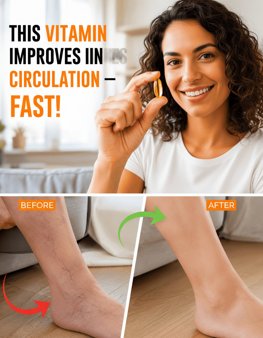 Legs Feeling Like Lead? Vitamin E Might Be Your Secret Weapon for Better Blood Flow and Vein Comfort!