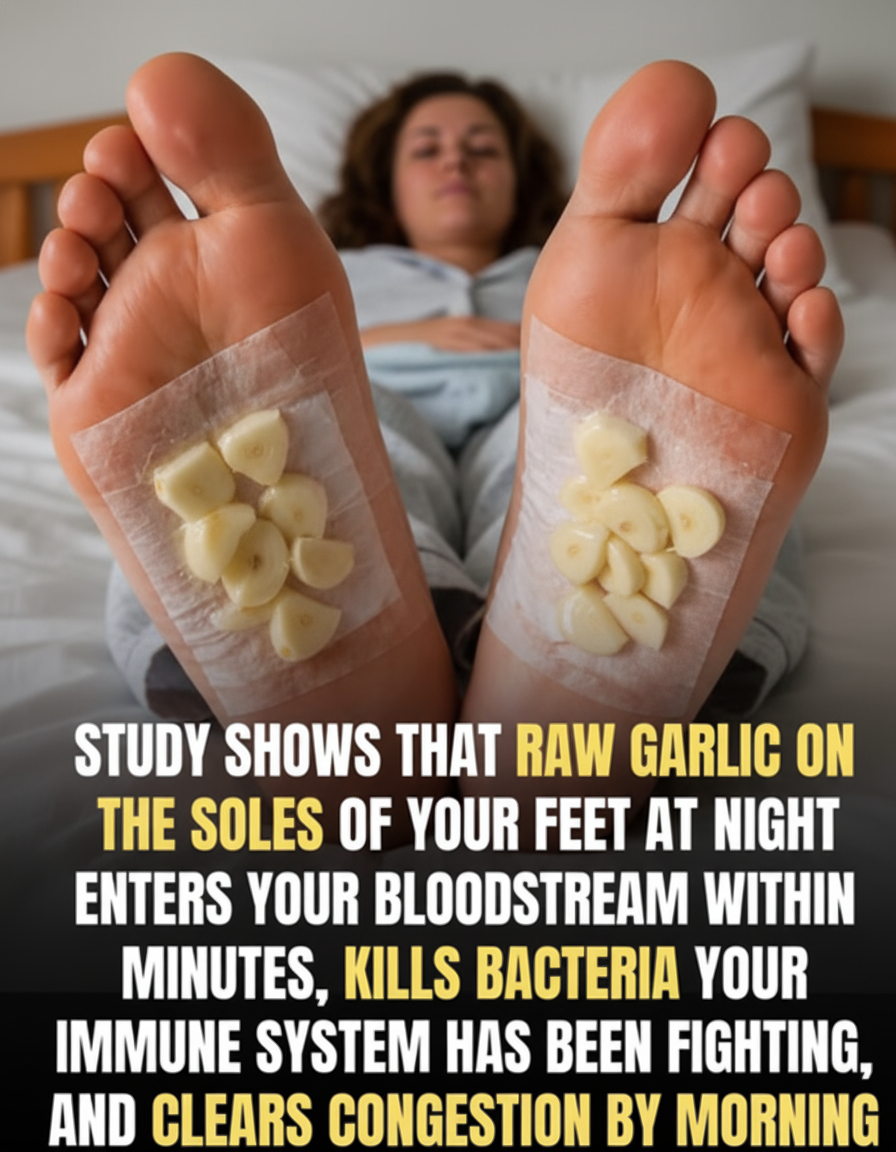 Garlic on Your Soles at Night: Is This Old-School Trick The Real Deal For Your Body?