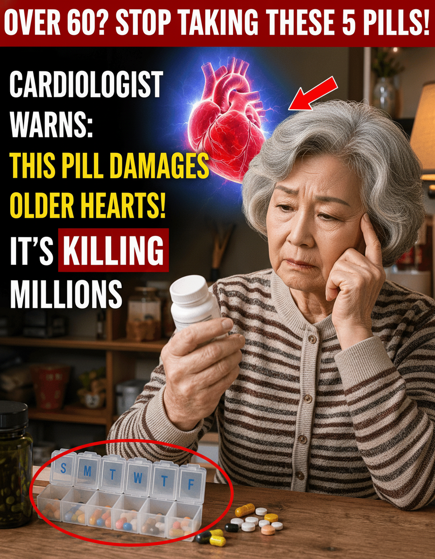 Cardiologist Drops a Bomb: These Everyday Pills Are Secretly Wrecking Senior Hearts!