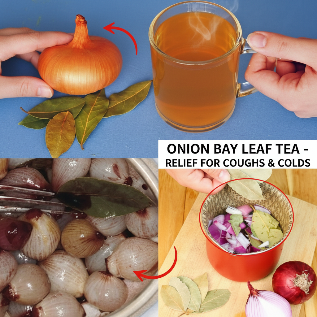 Kick That Cough to the Curb! Onion & Bay Leaf Tea: Lungs Clean in 3 Days, Guaranteed!