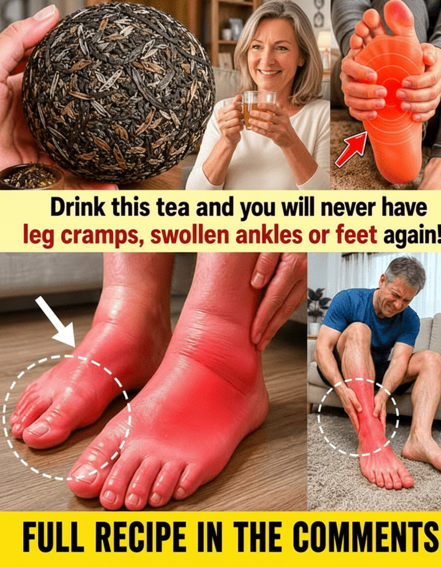 Sick of Swollen Legs Dragging You Down? This Natural Tea Is Your Secret Weapon for Daily Comfort & Feeling Damn Good!