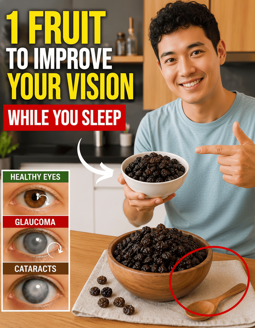 The #1 Nighttime Snack That's a Game-Changer for Your Aging Eyes!