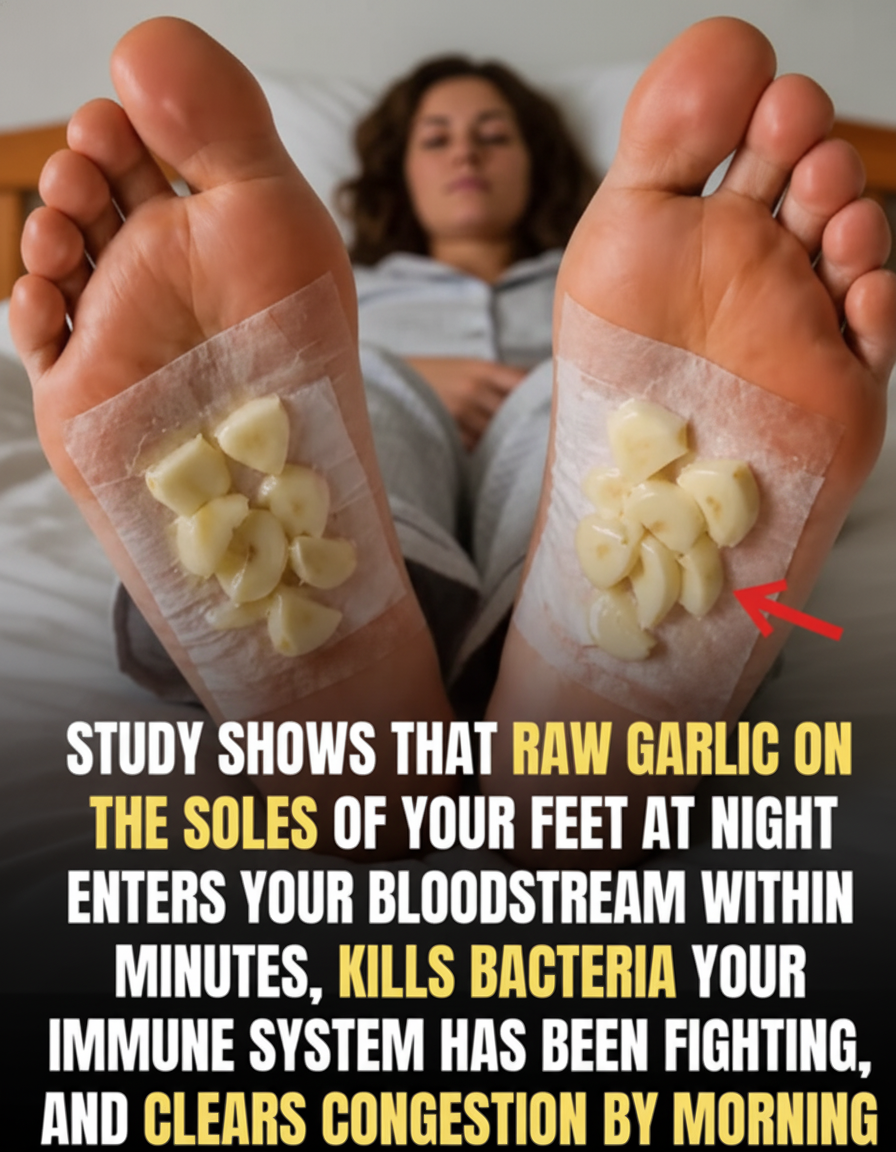 The Midnight Garlic Foot Hack: Does This Ancient Trick *Really* Work for Your Body?